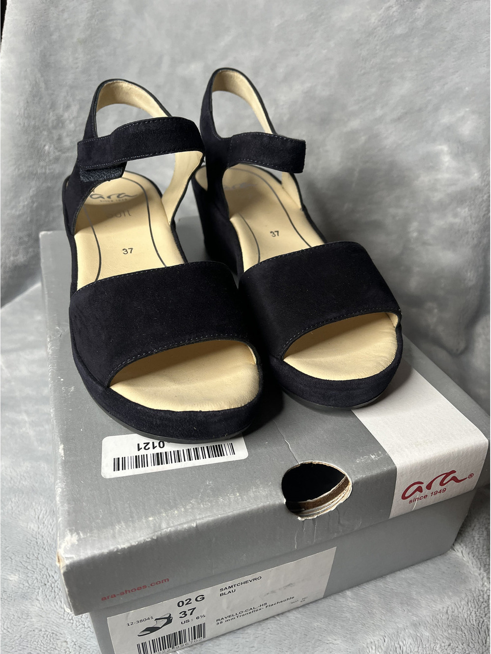 NWT Ara Women's Black Heels Size 6.5